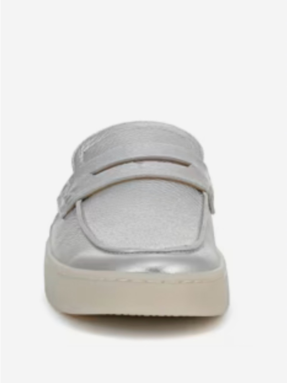 Vionic Silver Metallic Slip-On Mule - Picture 2 of 10